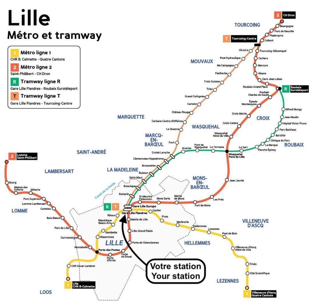 Lille Hypercentre Equipped Studio For 2 People! 外观 照片
